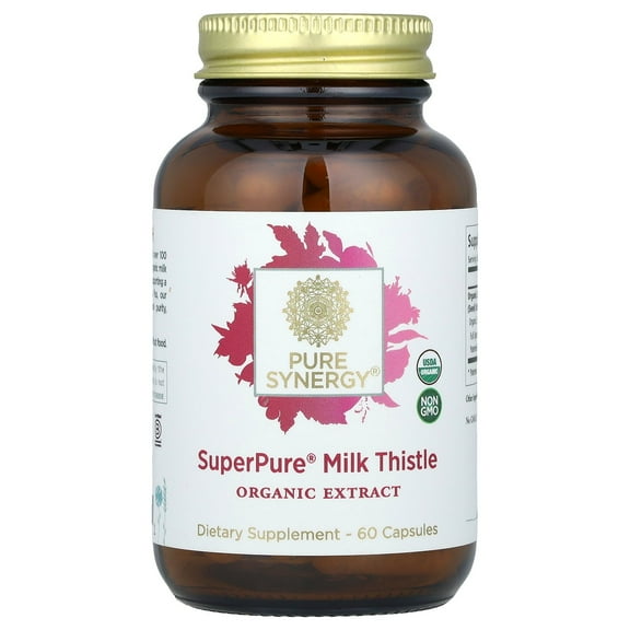 Pure Synergy SuperPure Milk Thistle, 60  Capsules