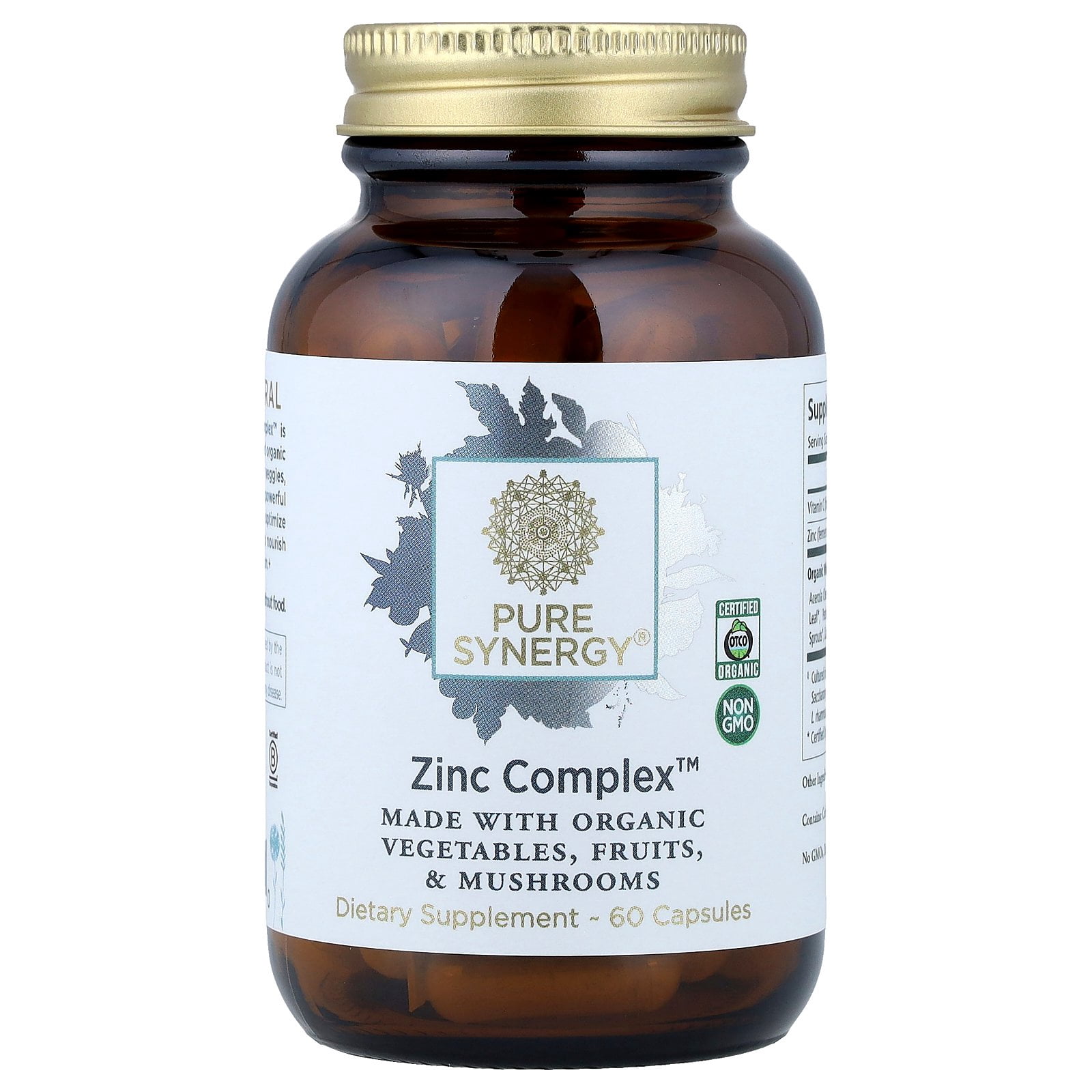 Pure Synergy Zinc Complex™, 60 Capsules