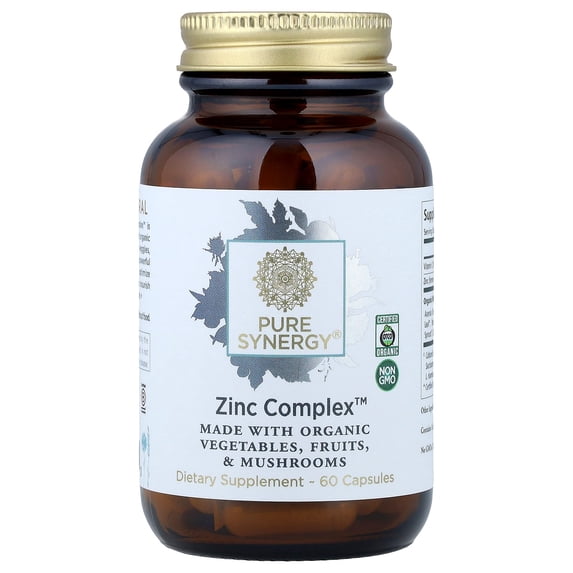Pure Synergy Zinc Complex™, 60 Capsules