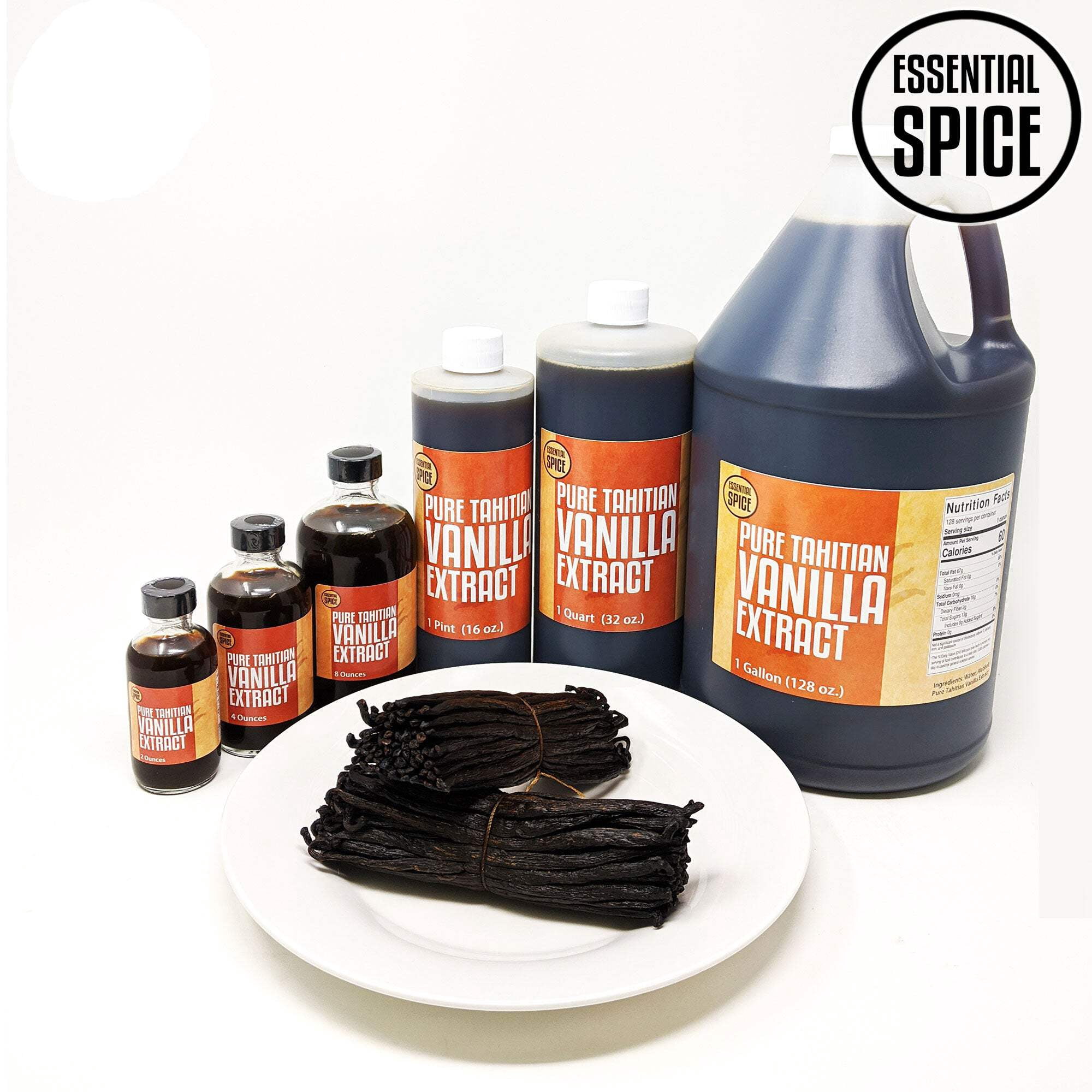 Pure Tahitan Vanilla Extract (Double Fold)