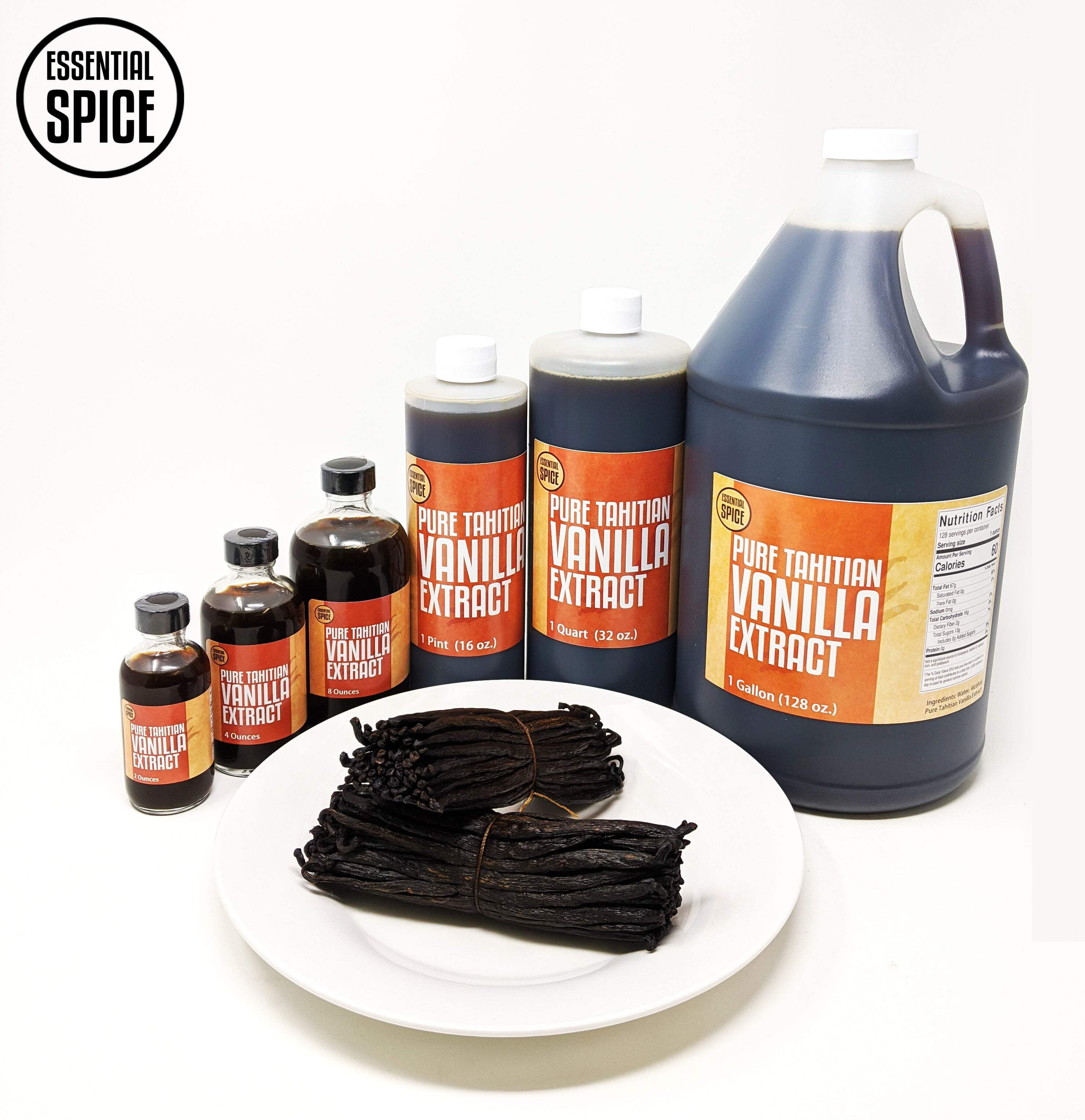 Pure Tahitan Vanilla Extract (Single Fold)