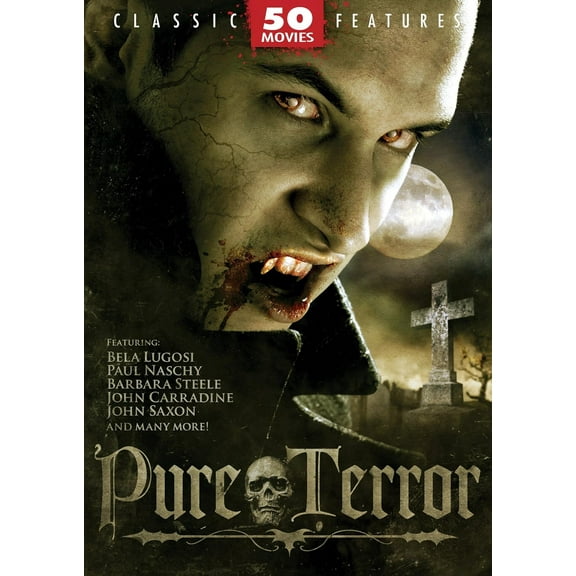 Pure Terror 50 Movie Pack (DVD) 12 Discs pack)
