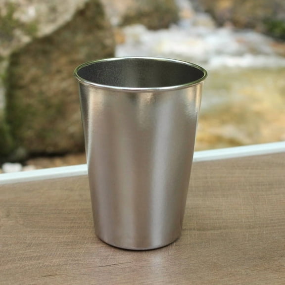 Pure Titanium Cup 350ml/12.31fl oz - Lightweight Metal Cups for Drinking, Camping Cups for Outdoor Picnic, Hiking & Daily Use