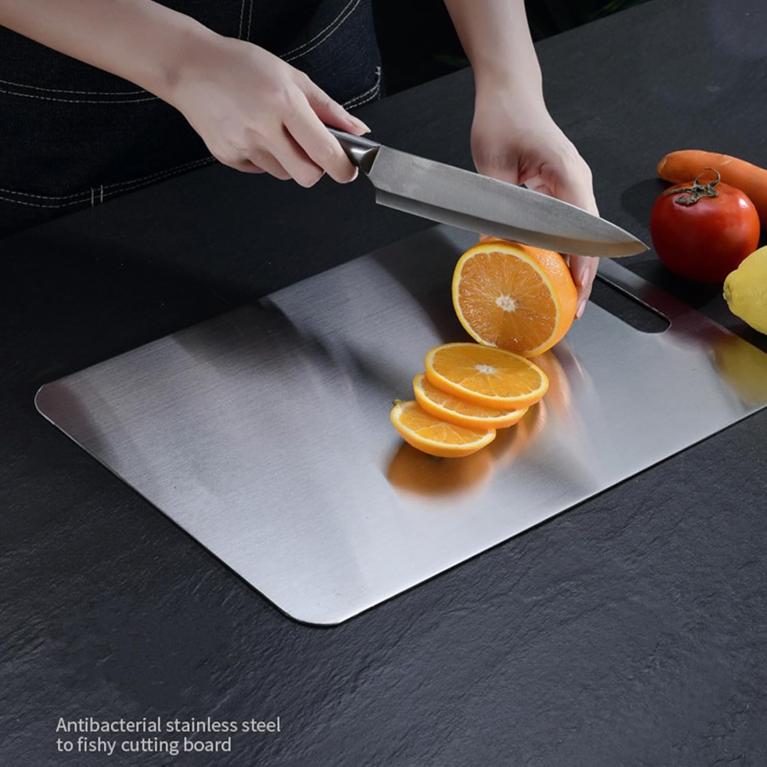 Pure Titanium Cutting Board,Titanium Cutting Board Set Of 3,DoubleSided Fo