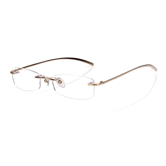 Pure Titanium Lightweight Rimless Optical Glasses Frame Ultra Light Durable Eyeglasses for Men Women