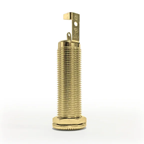Pure Tone Barrel Jack, Gold