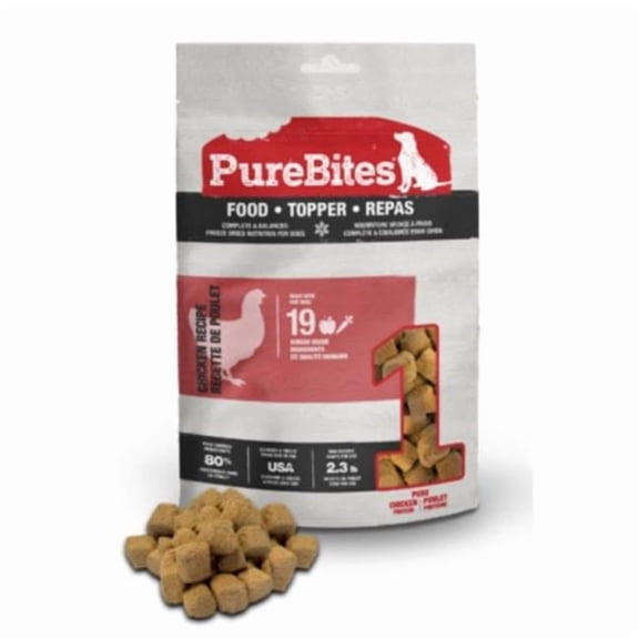 Pure Treats 789190 10 oz Chicken Recipe Dog Food Topper