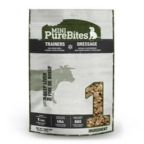 Mini-PureBites Beef Freeze Dried Dog Treats, 1 Ingredient, Made In USA, 9.5oz