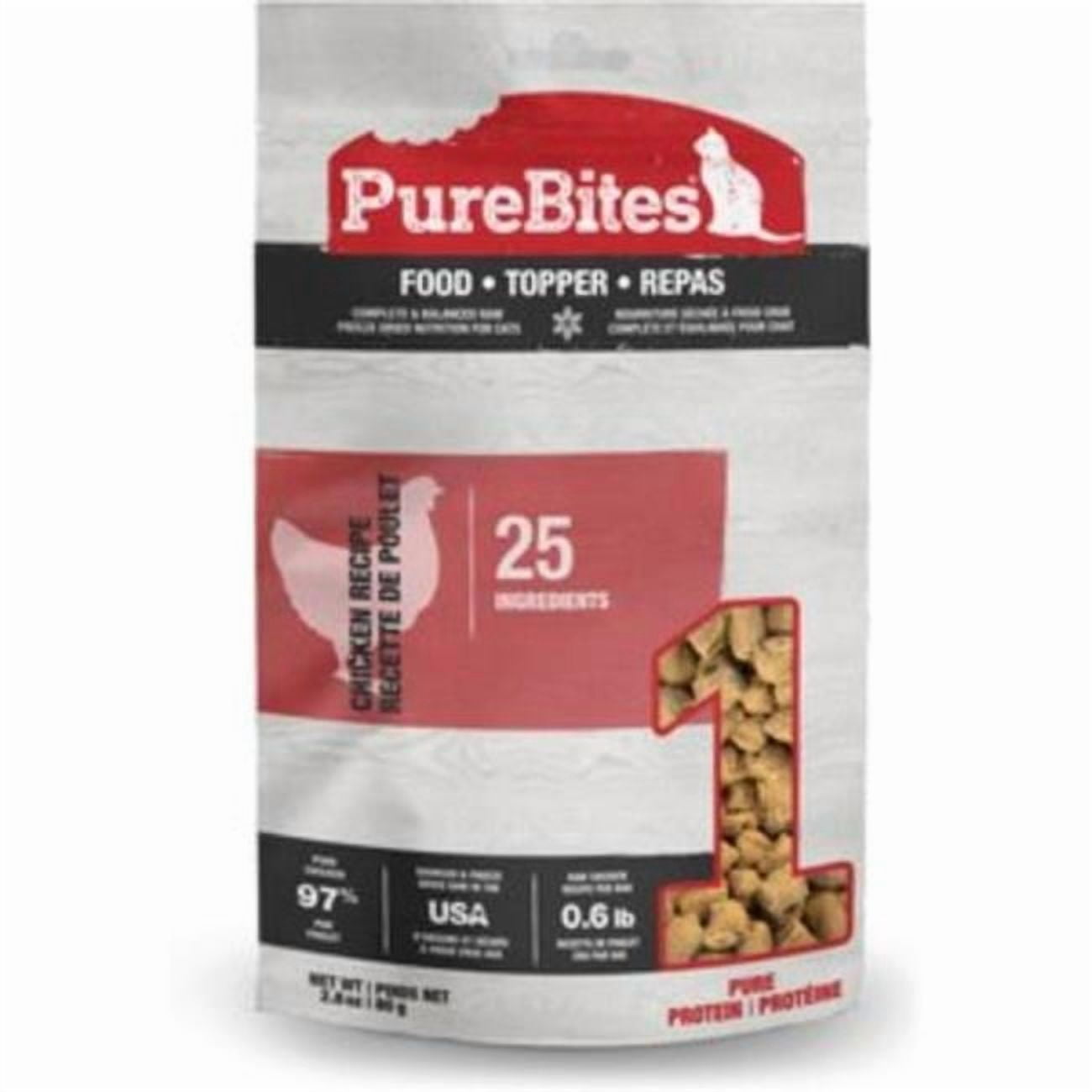 Pure Treats 789186 2.4 oz Chicken Recipe Cat Food Topper