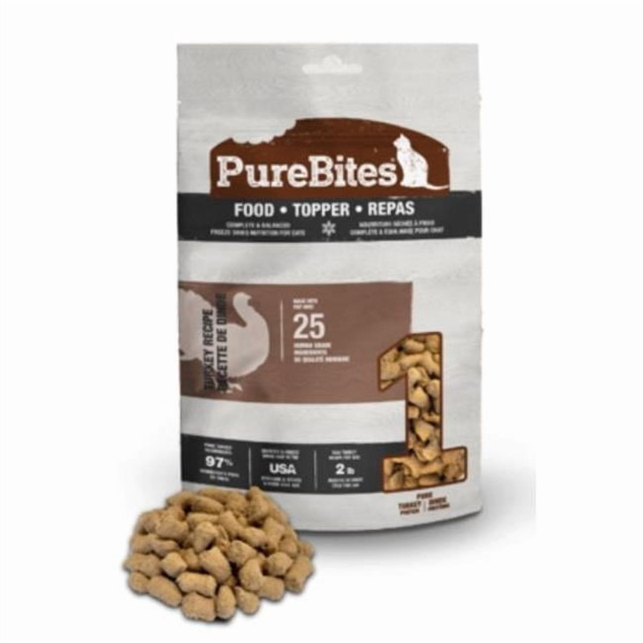 Pure Treats 789184 9.2 oz Turkey Recipe Cat Food Topper
