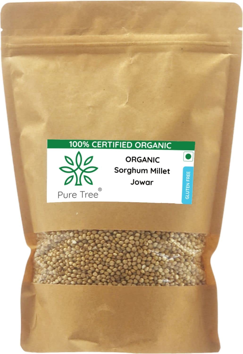 Pure Tree Certified Organic Jowar Millet 900 g Millet