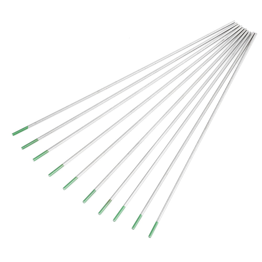 Pure Tungsten Electrode, High Conductivity Green, WP Welding Tungsten Electrodes, AC Welding Mg