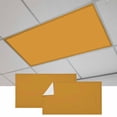 thumbnail image 1 of Pure Turmeric Fluorescent Light Covers, Simple Solid Color Magnetic Light Covers for Ceiling Lights, Fluorescent Ceiling Shade Filters for Classroom Bedroom Office 4x2Ft x 2PCS, 1 of 8