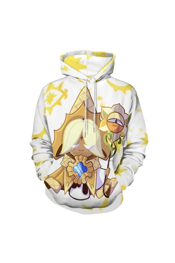 Pure Vanilla Cookie Casual Hoodie Jacket Hooded Long Sleeves Sweatshirt Pullover Sweaters Women Men