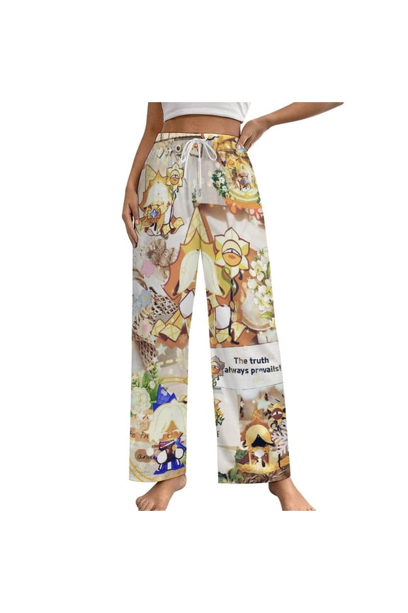 Pure Vanilla Cookie Home Pajamas Long Pants Ladies Pjs Sleepwear Pant Pajama Women