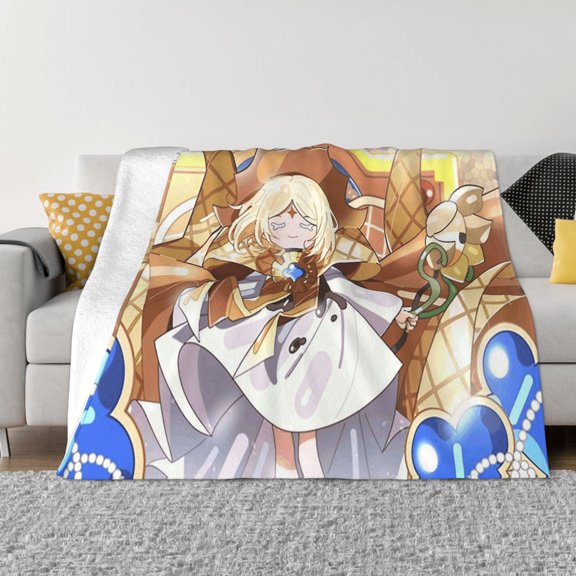 Pure Vanilla Cookie Soft Micro Fleece Blanket Throw Lightweight Flannel Blankets for Bed Couch Sofa