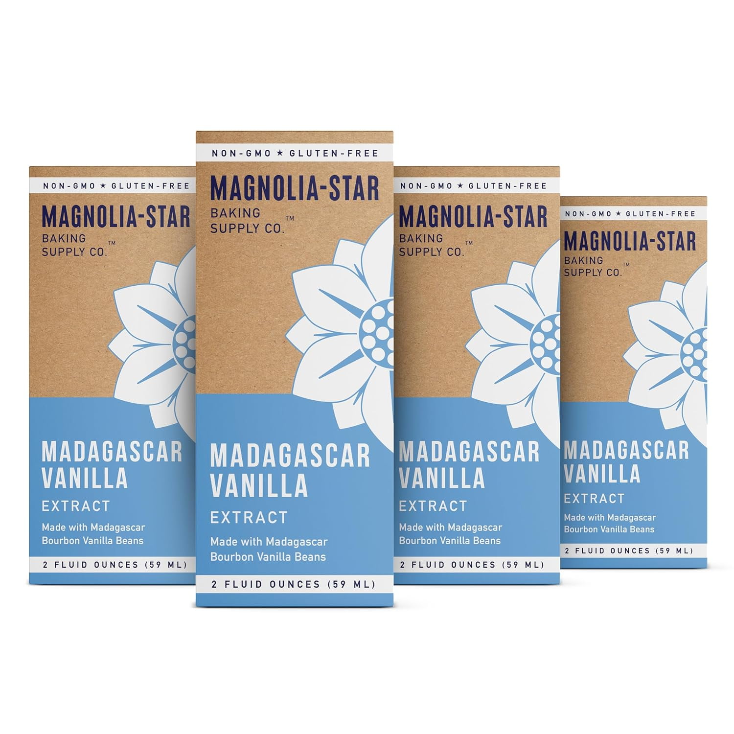 Pure Vanilla Extract, 8 oz., Made from HandSelected Madagascar Bourbon Vanilla Beans, NonGMO