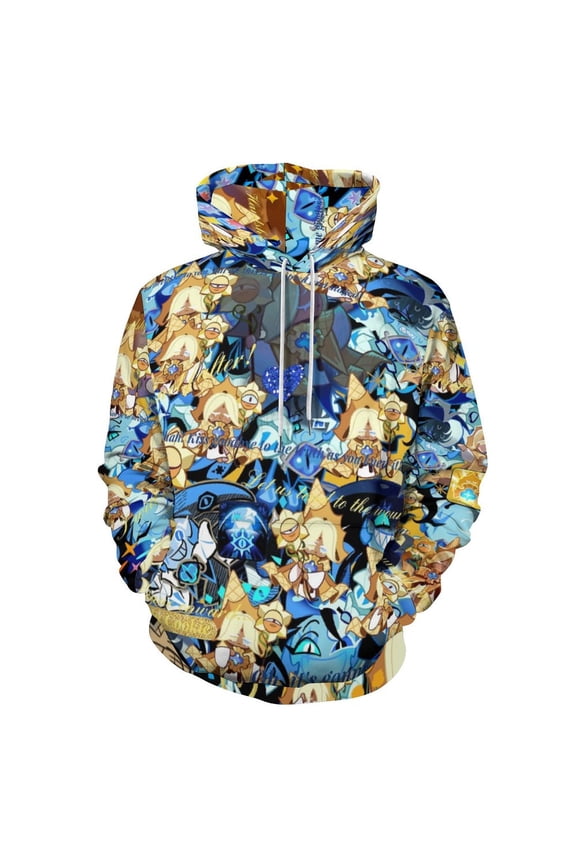 Pure Vanilla Shadow Milk Cookie Casual Hoodie Jacket Hooded Long Sleeves Sweatshirt Pullover Sweaters Women Men