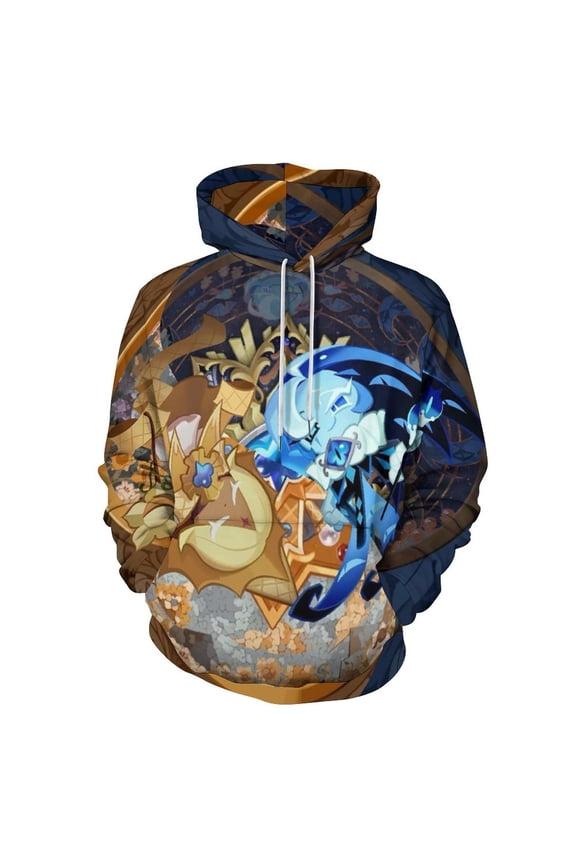 Pure Vanilla Shadow Milk Cookie Casual Hoodie Jacket Hooded Long Sleeves Sweatshirt Pullover Sweaters Women Men