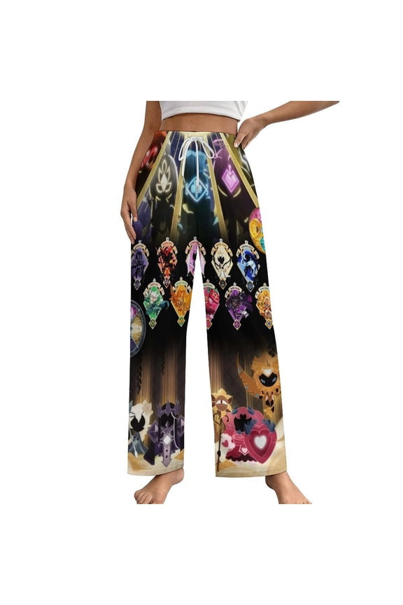 Pure Vanilla Shadow Milk Cookie Home Pajamas Long Pants Ladies Pjs Sleepwear Pant Pajama Women