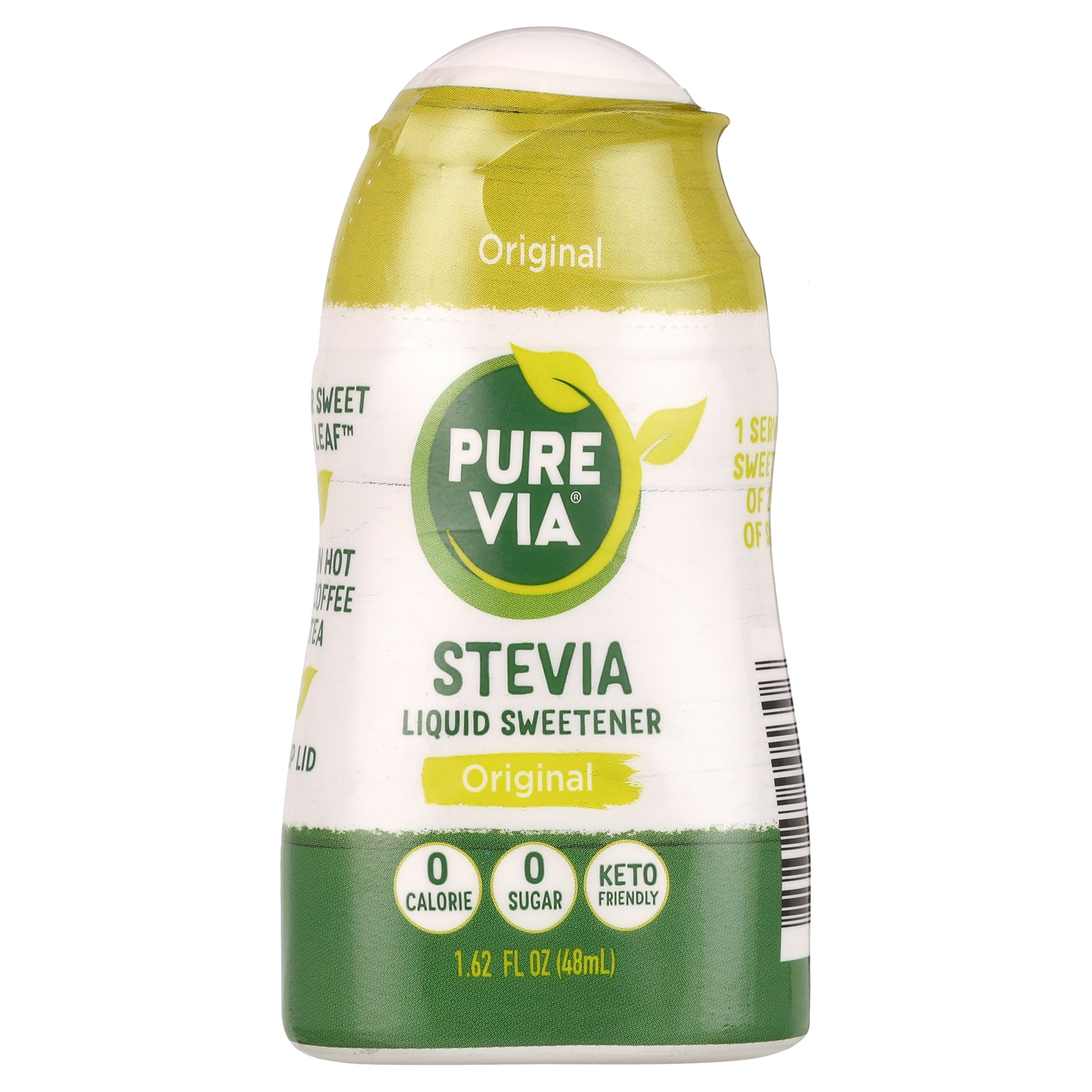 PURE VIA Stevia Liquid, Stevia Drops, Liquid Stevia, Sugar
