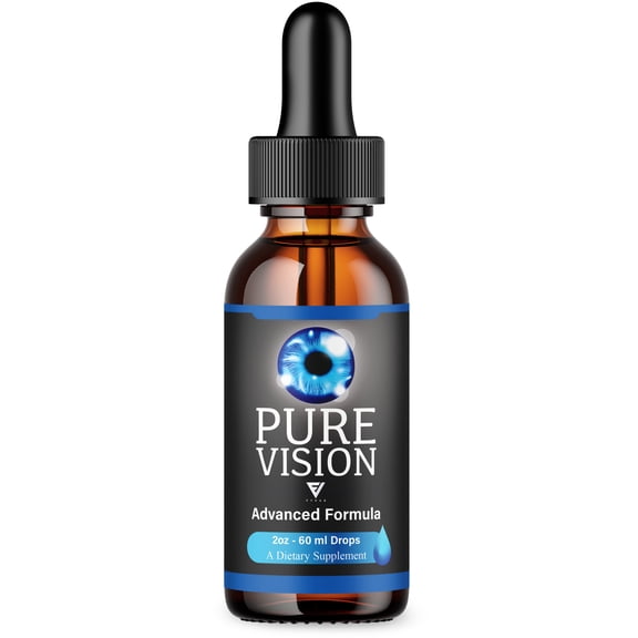 Pure Vision Advanced Vision Support Formula, Pure Visions Drops (2oz)
