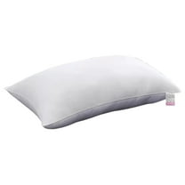 Pure White Brushed Pillow Core, Washable Non Collapsible Sleep Aid Pillow, Soft Comfortable Support For Home Bedroom, Standard Size Polyester Filling, 20X26In 1.98Lb