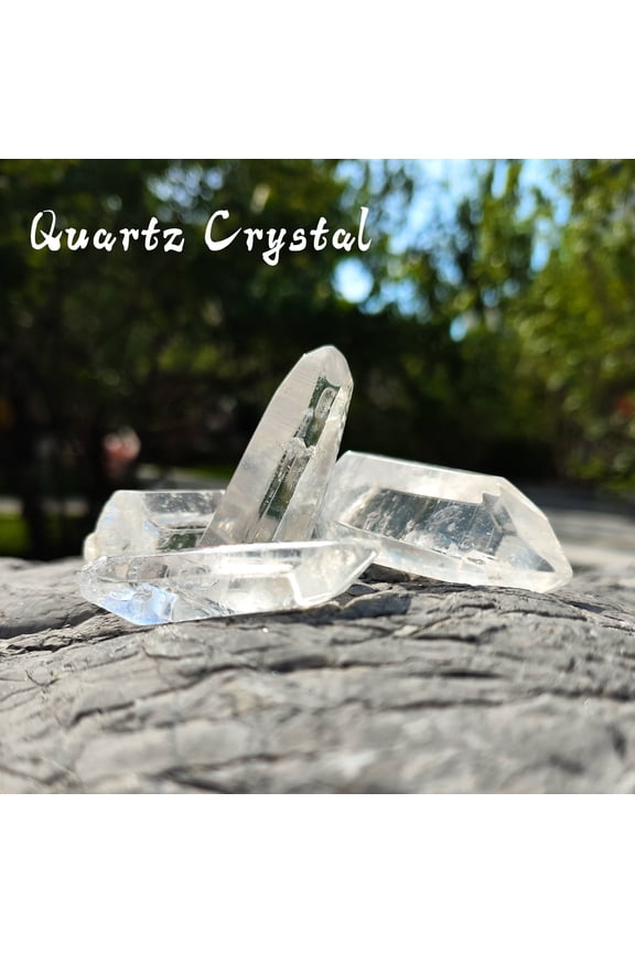 Pure White Clear Quartz Crystals 150g-Pack - Raw Natural Healing Stones for Energy Cleansing, Manifestation, Chakra Harmony & Spiritual Rituals (2-3cm Gift-Ready)
