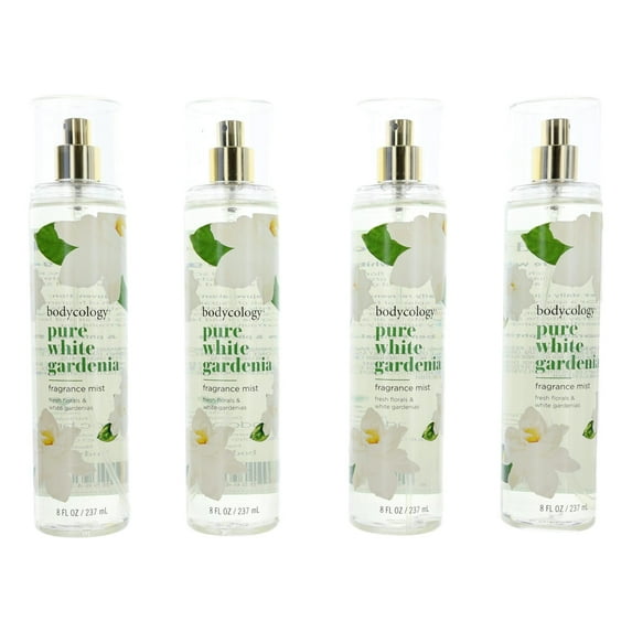 Pure White Gardenia by Bodycology, 4 Pack 8oz Fragrance Mist women