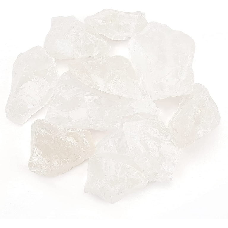 Crystal quartz shop white