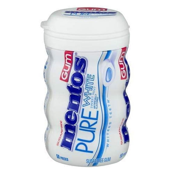 Pure White Sugar Free Gum (Pack of 4)
