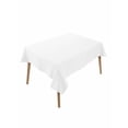 thumbnail image 1 of Pure White Table Cloth, Simple Solid Color Waterproof Tablecloth for Rectangle Tables, Reusable Washable Fabric Table Cover for Restaurant Kitchen Dining Tables 52"x70", 1 of 6