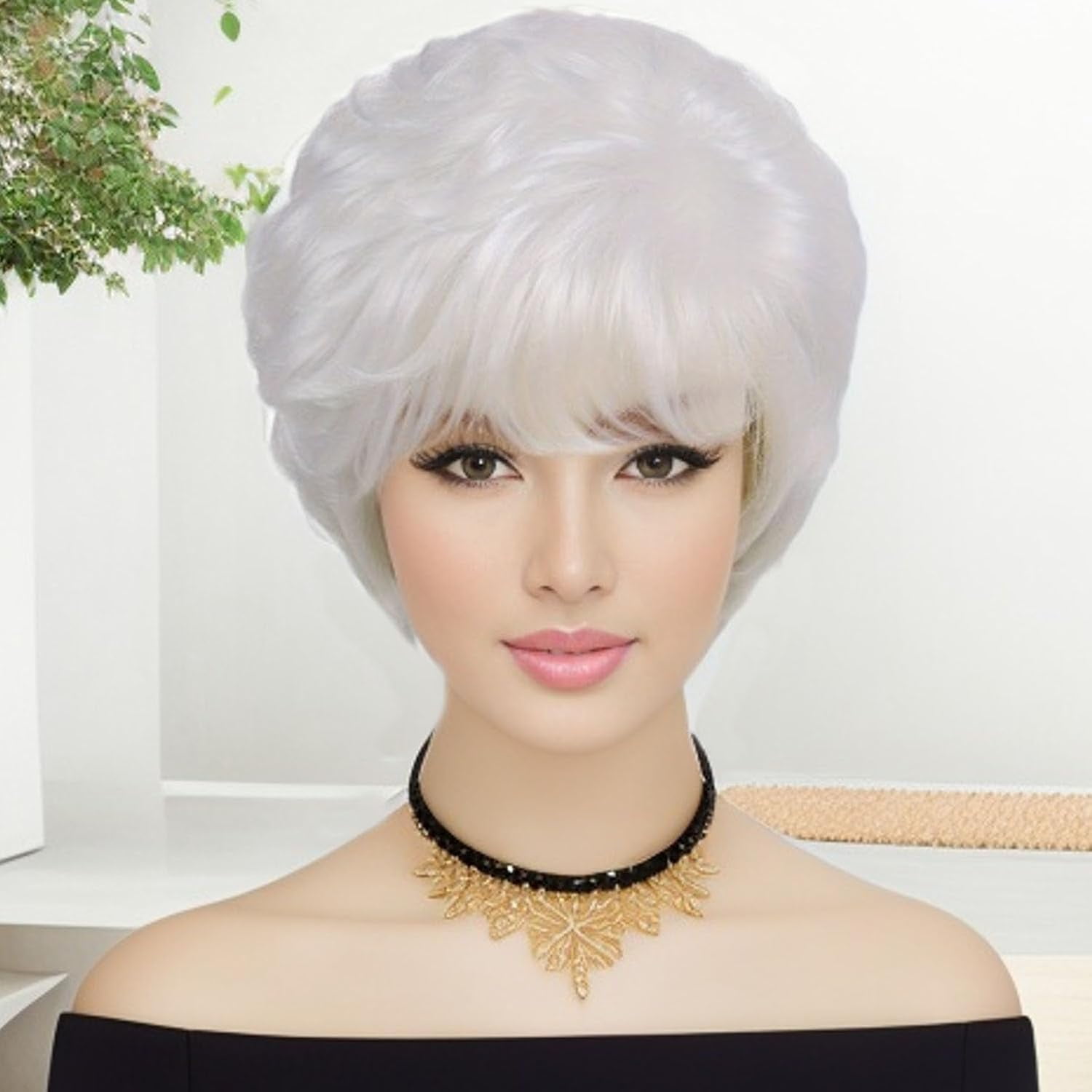Artistic Wigs For Elderly Women Moment for Mobile Artistic Wigs For Elderly Women Moment for Mobile