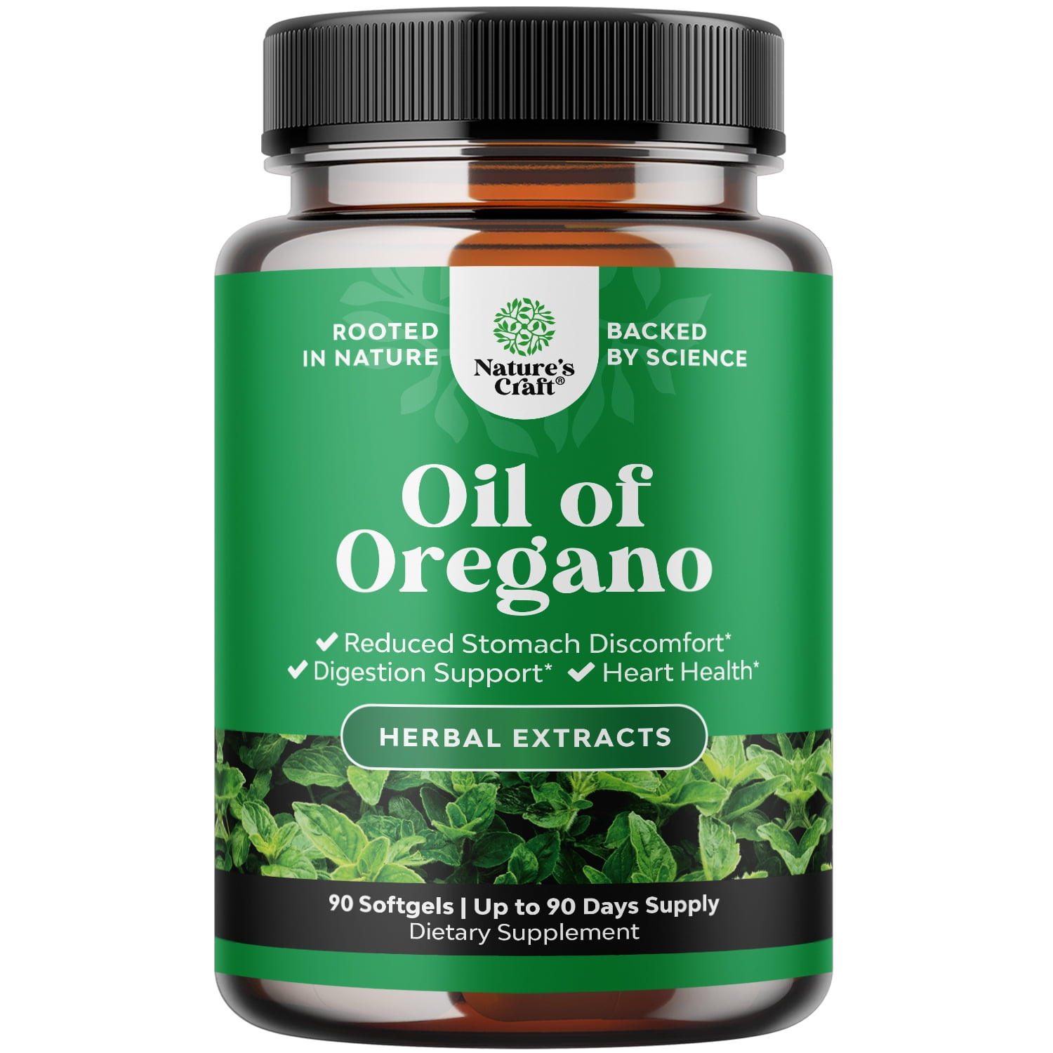 Pure Wild Oregano Oil Softgels Oil of Oregano Softgels for Immune
