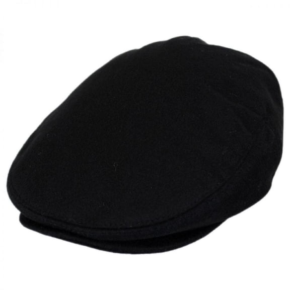 Pure Wool Ivy Cap - XXL - Black