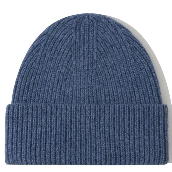 Pure Wool Woven Hat – Unisex, High-Quality, Breathable & Insulating, Traditional Weaving Techniques blue