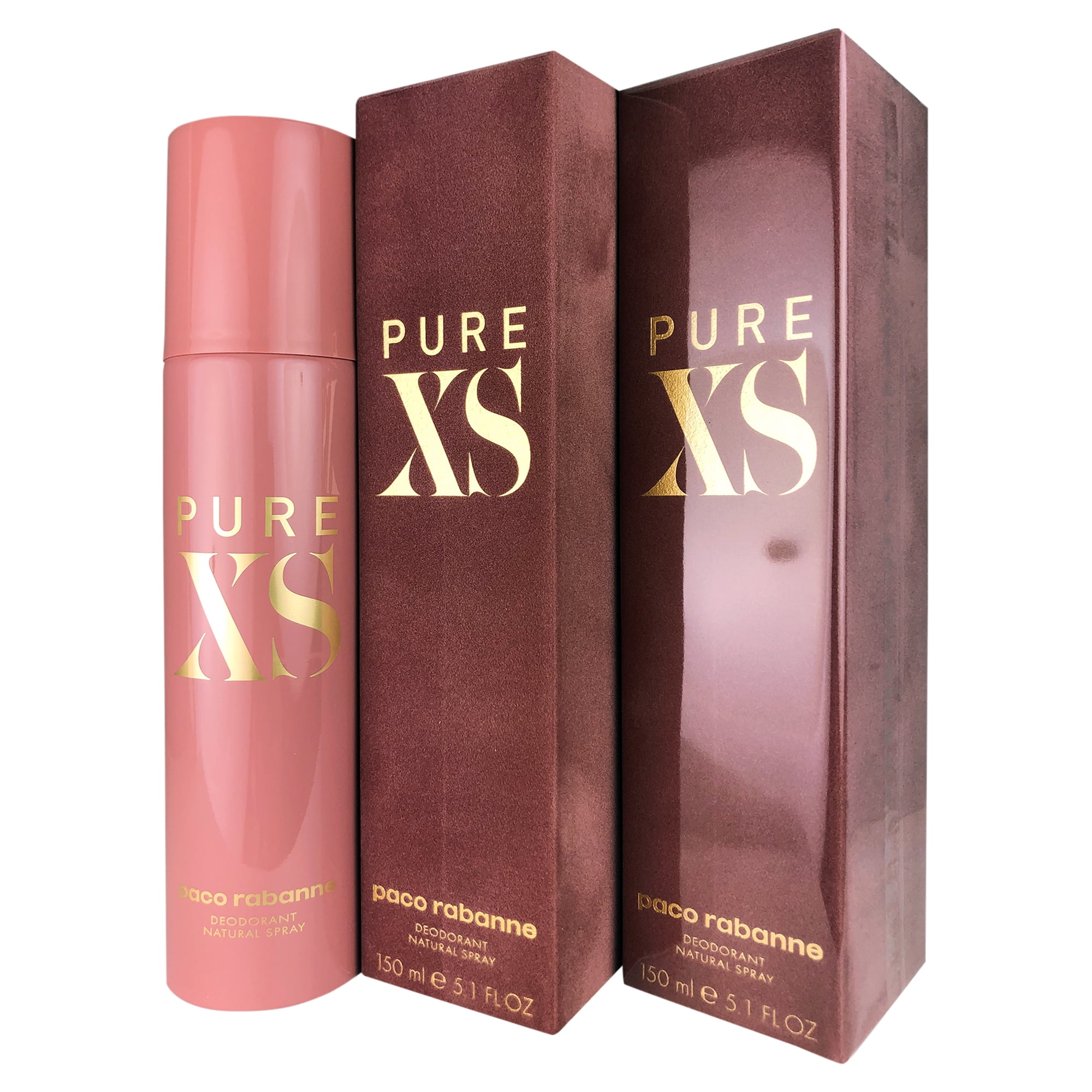 browser Vilje Gentagen Pure XS for Women by Paco Rabanne 5.1 oz Deodorant Natural Spray 2 Pack -  Walmart.com