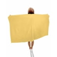 thumbnail image 1 of Pure Yellow Beach Towels Oversized Super Absorbent, Simple Solid Color Lightweight Bath Towel Quick Dry Sets For Bathroom/Pool/Rv Camping/Beach Play/Gym Room/Picnic 35"x70", 1 of 8