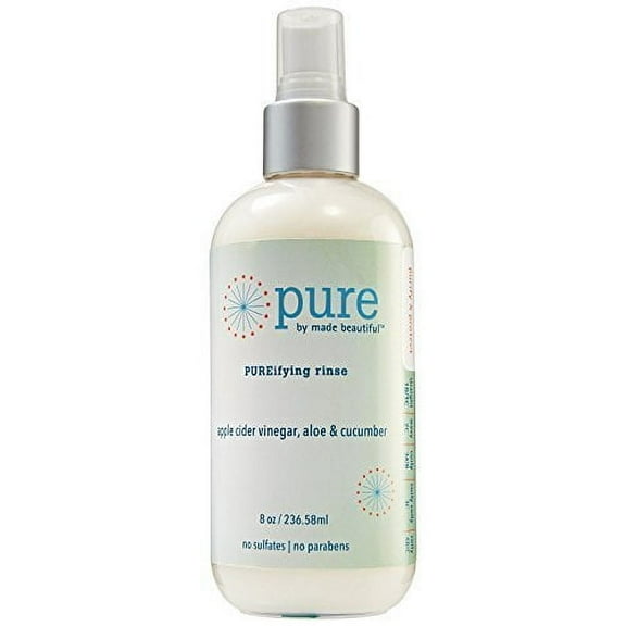 Pure by Made Beautiful Apple Cider Vinegar and Cucumber Pureifying Rinse, 8 Oz