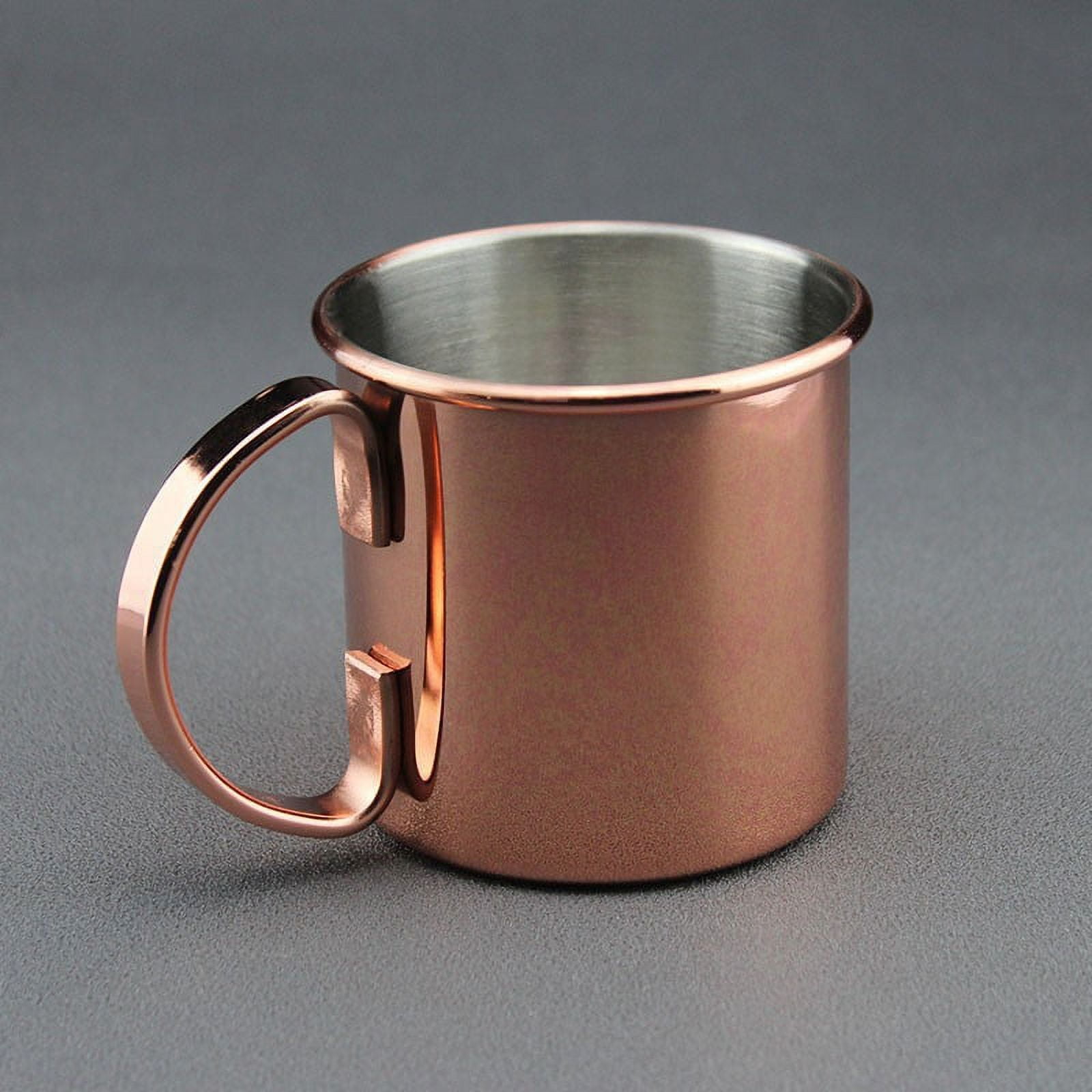 Pure copper mug water cup mule cup straight body rolled edge cup bar