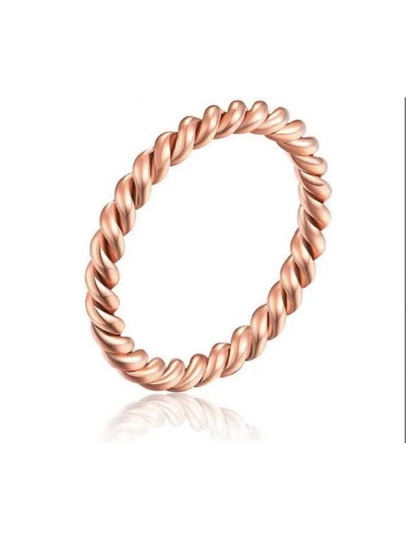 Pure copper tensor rings twisted,copper rings for men and women,Twist Ring Jewelry,Solid Copper Twisted ring Jewelry for women