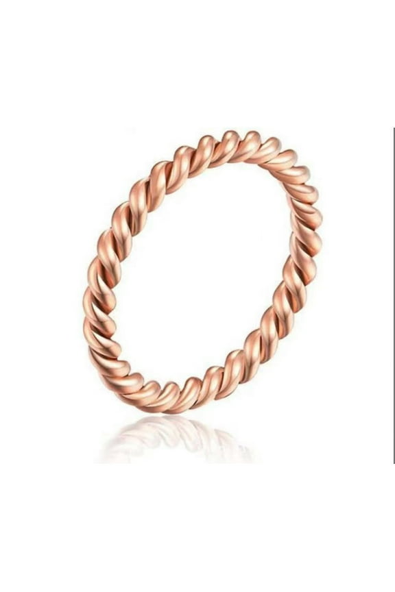 Pure copper tensor rings twisted,copper rings for men and women,Twist Ring Jewelry,Solid Copper Twisted ring Jewelry for women