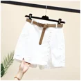thumbnail image 1 of Pure cotton casual shorts for women in summer wear Korean version versatile A-line pants summer pants women's shorts, 1 of 6