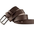 thumbnail image 1 of Pure cowhide, retro belt, men's, stainless steel pin buckle belt, old leather belt, versatile, 1 of 5