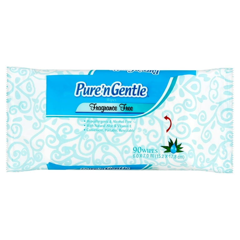 Pure n gentle wipes sales