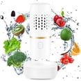 thumbnail image 1 of Pure pod Produce Cleaner,Portable Fruit & Vegetable Washing Machine with Oh-Ion Technology, Wireless Rechargeable Food Washer for Fruits, Veggies, Rice & Utensils, for Kitchen, 1 of 7