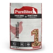 PureBites Chicken Freeze Dried Dog Treats, 1 Ingredient, Made In USA, 11.6oz