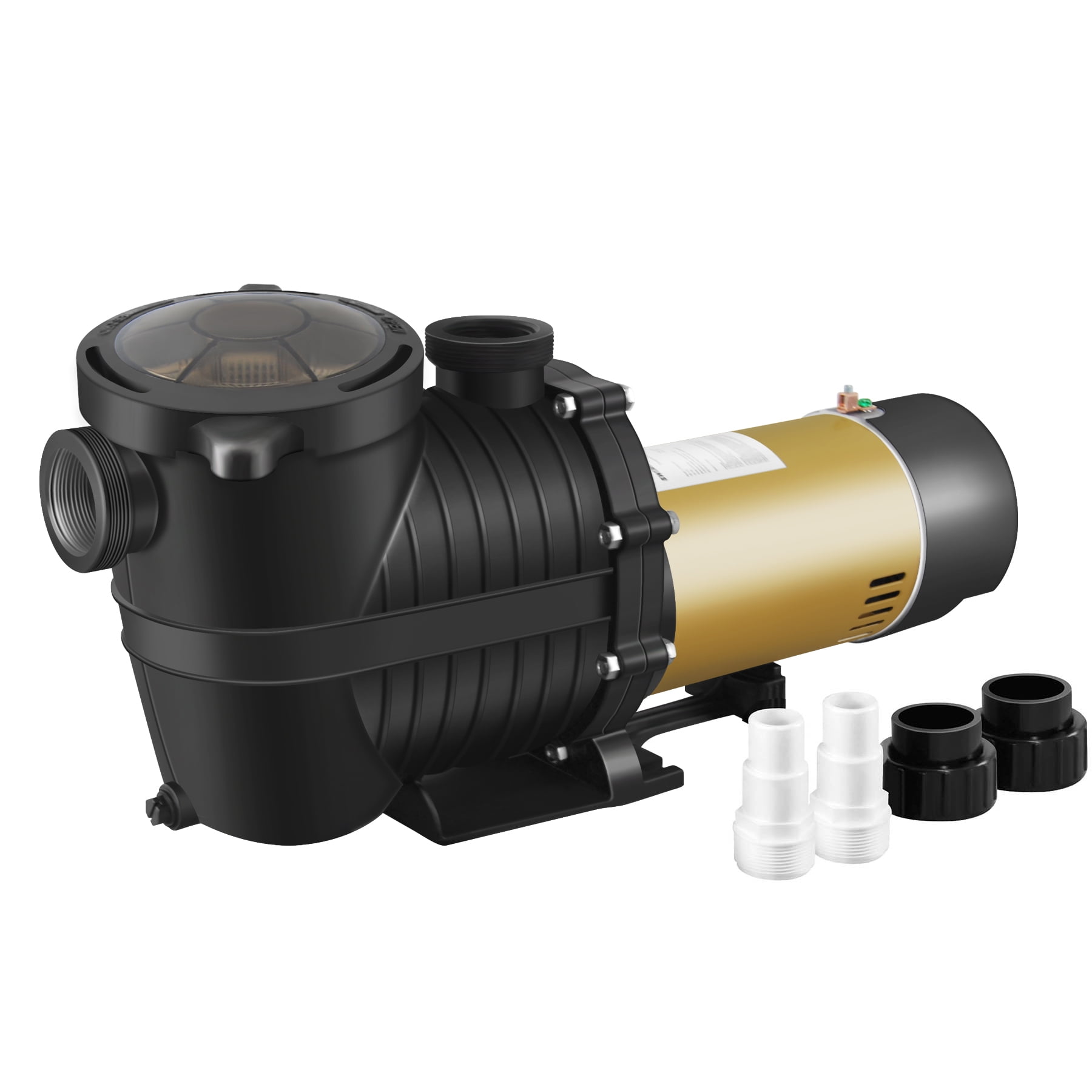 PureBy Pool Pump 1.5HP Dual Voltage 115/230V for In/Above Ground Swimming Pools J11501