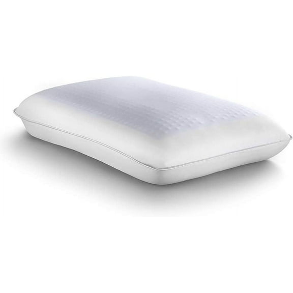 PureCare Cooling Replenish Memory Foam and Gel Pillow Featuring Reversible Comfort, Queen (PCFRIOG609)