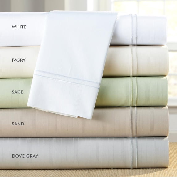 New Purecare Bamboo Elemnet Terrene Premium King Ivory Pillowcase Set
